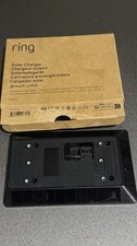 Solar Charger&nbsp;for Ring Battery Doorbell Black
