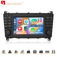 32G Für Mercedes Benz C Klasse W203 CLK W209 Autoradio Carplay Android Auto GPS