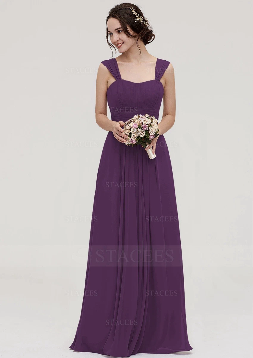 grape bridesmaid dress products for sale | eBay UK