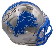 KALIF RAYMOND SIGNED AUTO DETROIT LIONS MINI HELMET PSA/DNA