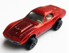 Hot Wheels Vintage Redline Custom Corvette 1968 Original Mattel