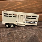 VINTAGE TONKA MINI 10" PRESSED STEEL HORSE LIVESTOCK TRAILER (C1)