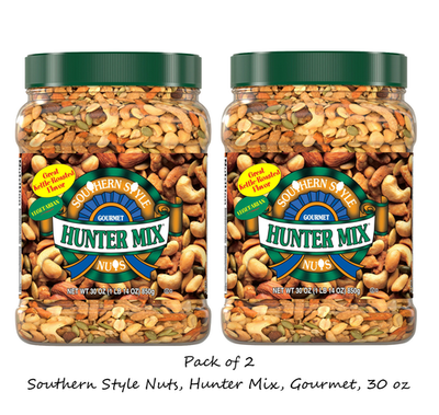 #ad Southern Style Nuts Hunter Mix Gourmet 30 oz 2 Pack $17.93