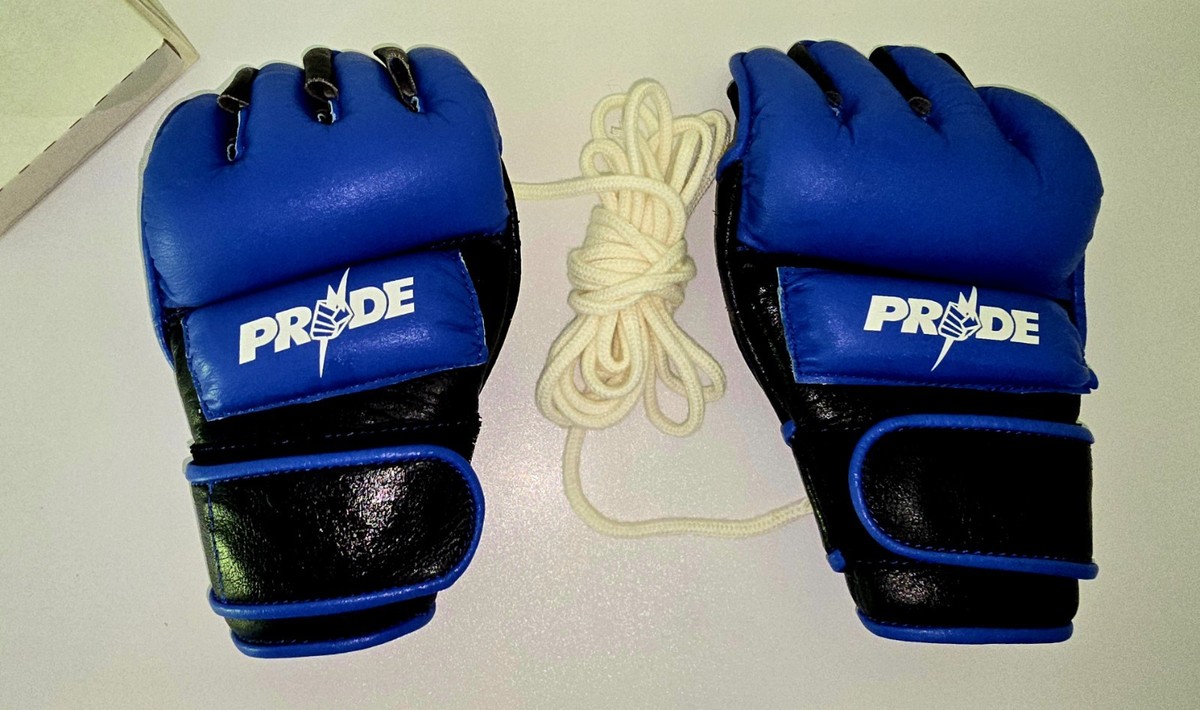 PRIDE　オフィシャルグローブ　L Official PRIDE FC Whitebolts MMA Gloves with box Size L DSE UFC