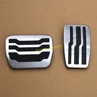 For 2009-2014 Ford F-150 F150 Steel Brake Gas Accelerator Pedal Pad Cover Trim