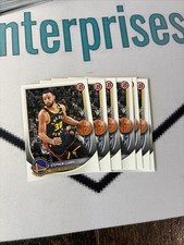 2025-26 Bowman Basketball Steph Curry Bowman Paper #115 Warriors Lot Of 7