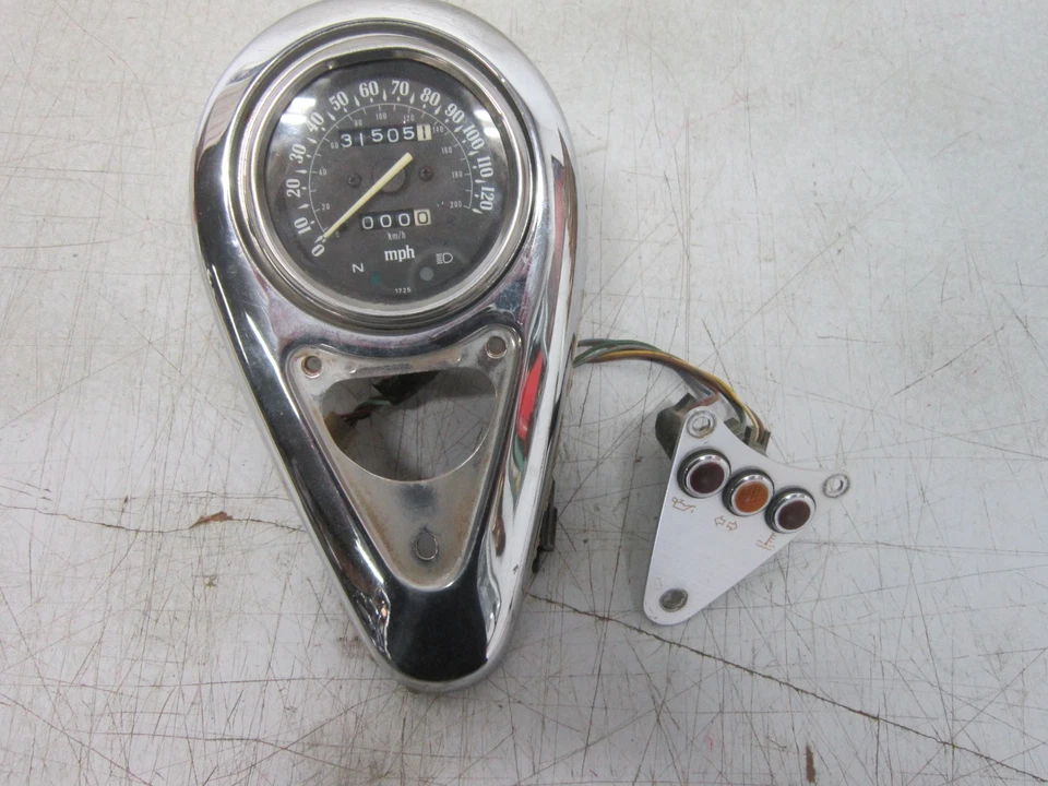 Kawasaki VN800 1995 Vulcan velocímetro y tablero Foto 2 de 4