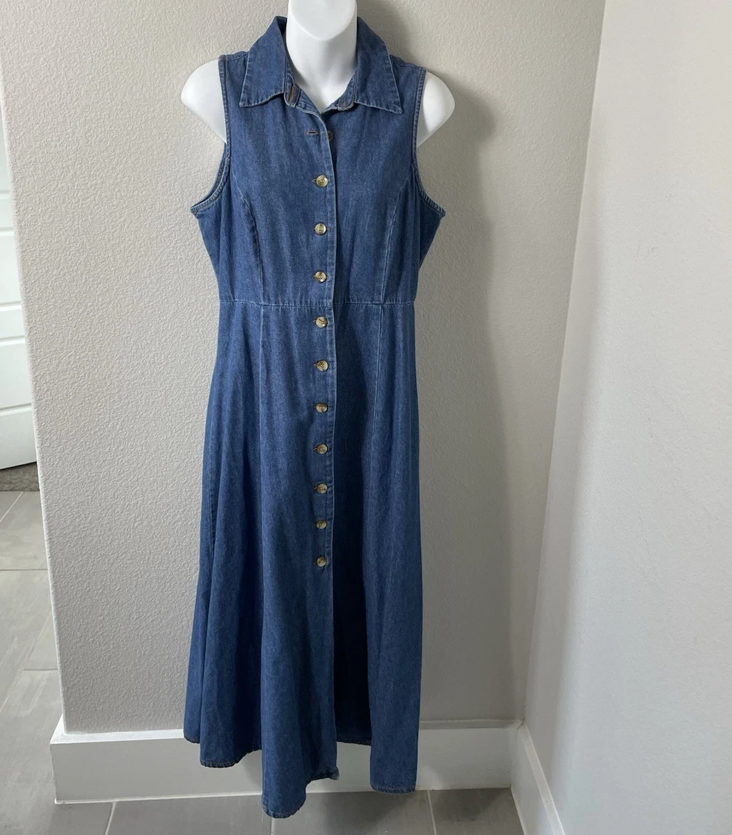 Denim Sleeveless Maxi Dresses Midi for Women for sale | eBay Denim Sleeveless Maxi Dresses Midi for Women for sale | eBay