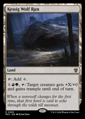 #ad Kessig Wolf Run 0269 Non Foil Rare Murders at Karlov Manor MTG NM $1.54