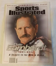 2001 Sports Illustrated Magazine Commemorative Issue Dale Earnhardt A Tribute To