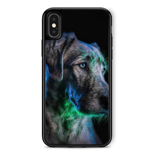 For Apple iPhone 12 13 14 15 16 Pro Max Irish wolfhound magical Rubber Case - Picture 5 of 25