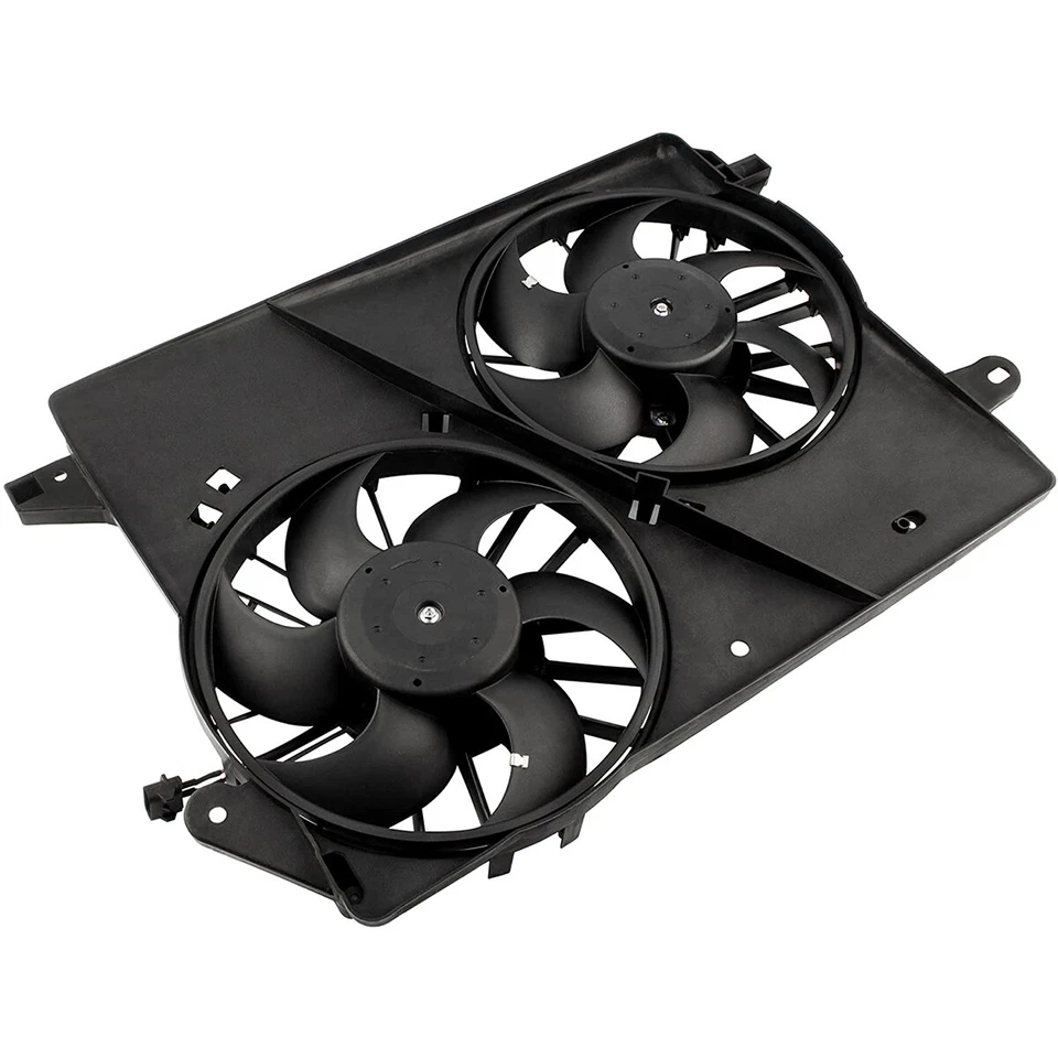 Radiator Dual Cooling Fan Assembly For 05-09 Chrysler 300 05-08 Dodge Magnum — 第 4/4 张图片