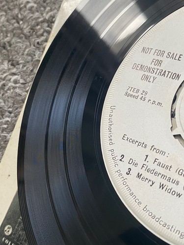 X2 VINYL - E.M.I Sampler/Demo Record ESR.113/ESR.114 Opera No.1 & No.2 - Picture 6 of 21