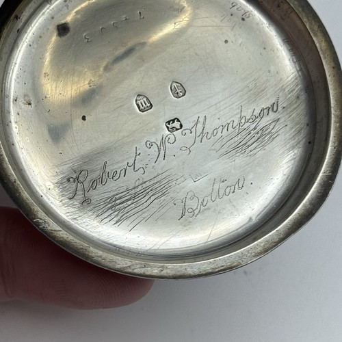 60mm Sterling Silver Patent Lever Chronograph Greenwich Time Keeper TO RESTORE - Picture 14 of 24