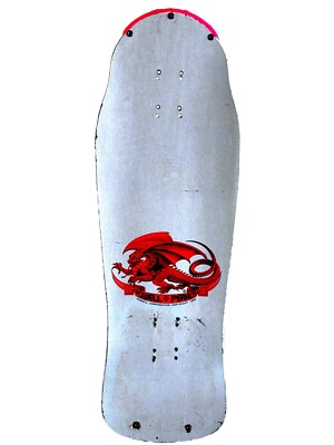 Vintage 1980's Powell Peralta Tony Hawk Skateboard Deck Bird Skull