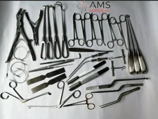 Basic Craniotomy Orthopedic Surgical Surgery Instruments Set 37 Pcs