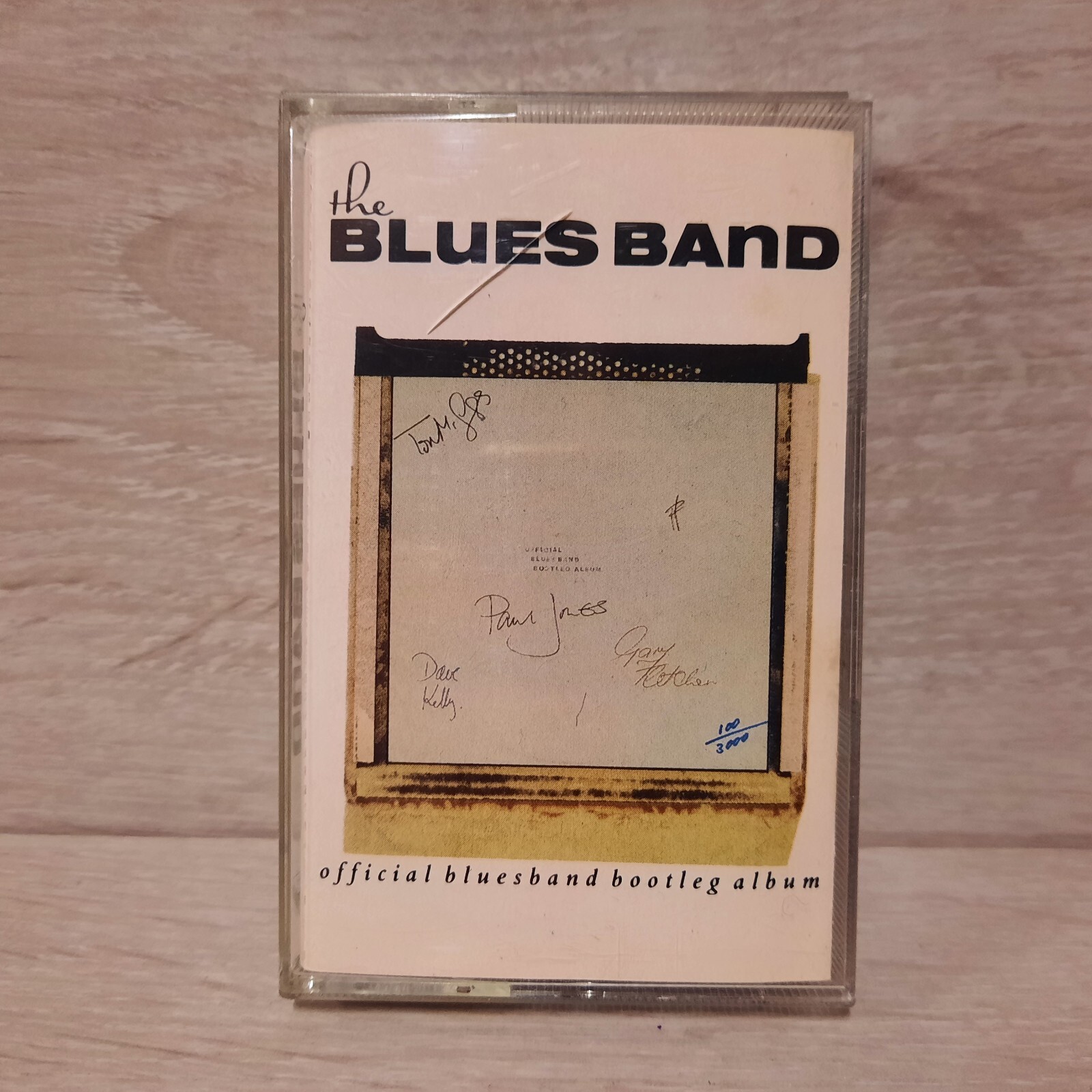 Blues Band ‎- Official Bluesband Bootleg Album - Cassette Tape - 1980 - VGC
