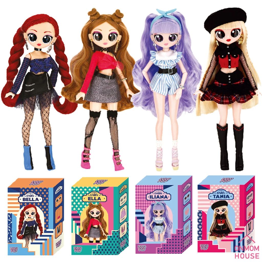 LULU POP Daisy Doll 4 Set K POP Artist Idol Group BELLA ELLA