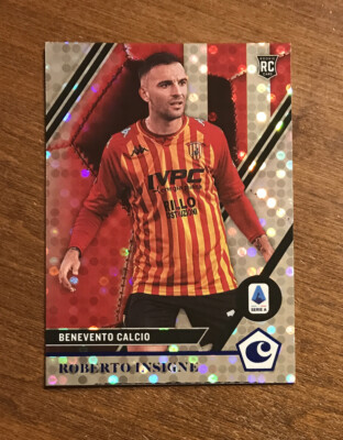 Roberto Insigne 2020-21 Chronicles Circles Rookie Serie A #8 Benevento Calcio RC