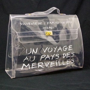 sac transparent hermes