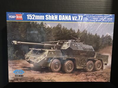 HOBBY BOSS 82941 152mm ShkH DANA vz.77 MODEL KIT-NIB-1:72 SCALE
