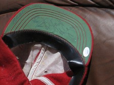 Chicago White Sox Cap signed by Harry Caray Charles Finley JSA