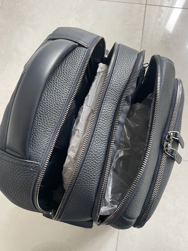 ZAINO PIQUADRO zaino porta pc in pelle Blu CA3444S86 BLU - Foto 6 di 8