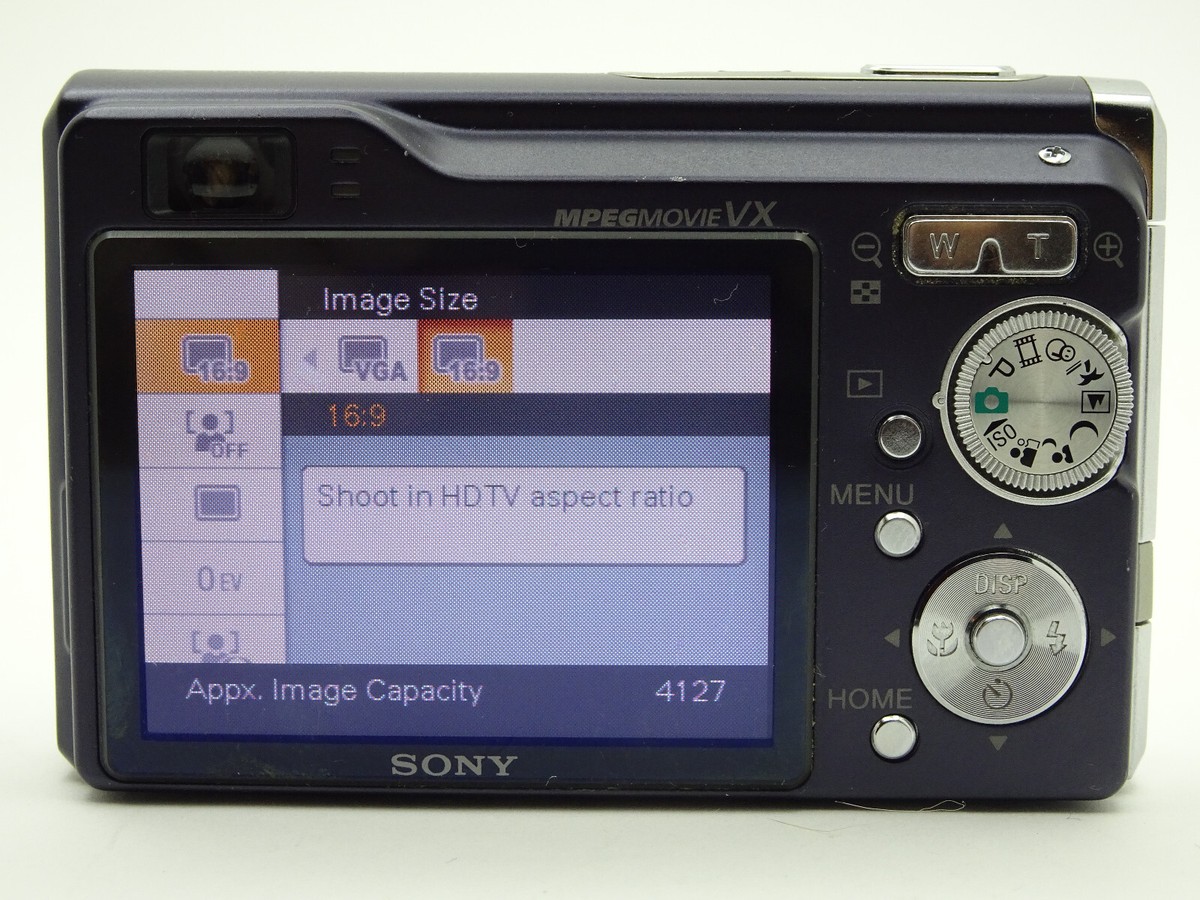 【J2226】SONY Cyber-shot DSC-W85 ソニー Sony Cybershot DSC-W85 7.2MP Compact Digital Camera Rare | eBay