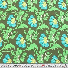 Daisy Chain by Amy Butler for Rowan Fabrics Taupe Cotton by the HALF YARD