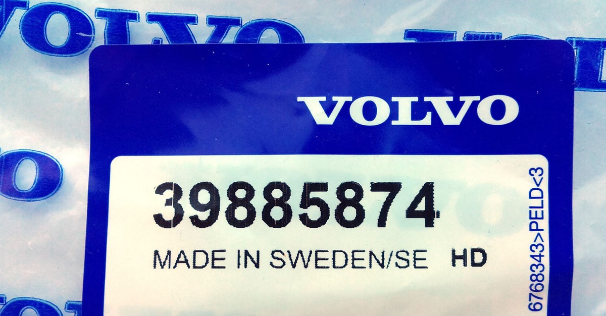 Volvo 39885874 LEFT Seat Belt Selector Gate Front Gray FOR VOLVO