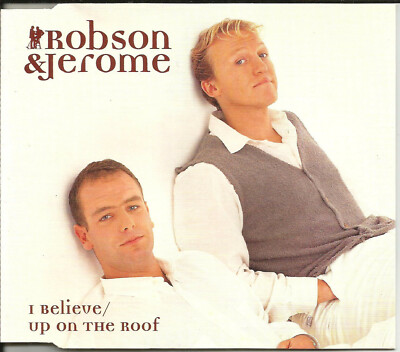 ROBSON GREEN & JEROME FLYNN I Believe UNRELEASED Goffin & King & MIX CD Single