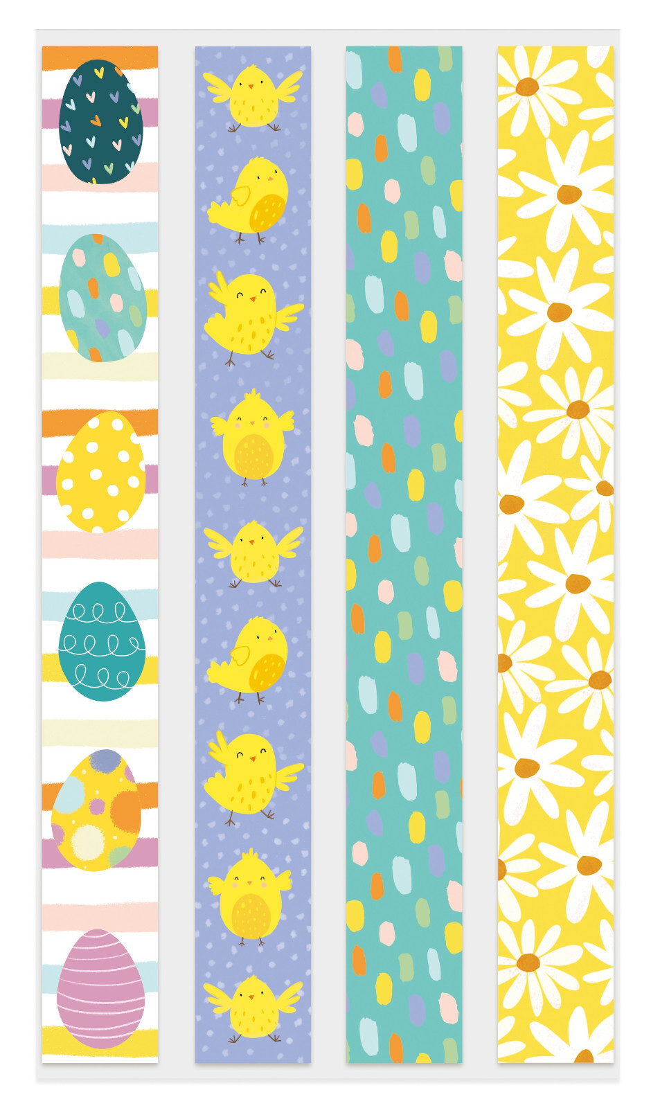 160 Easter Paper Chains Peel & Seal Childrens Craft Egg Hunt Party ...