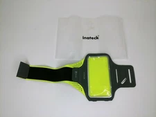 Inateck Gray/Green Sport Armband Running Jogging Gym Arm Band Pouch Cell Phone