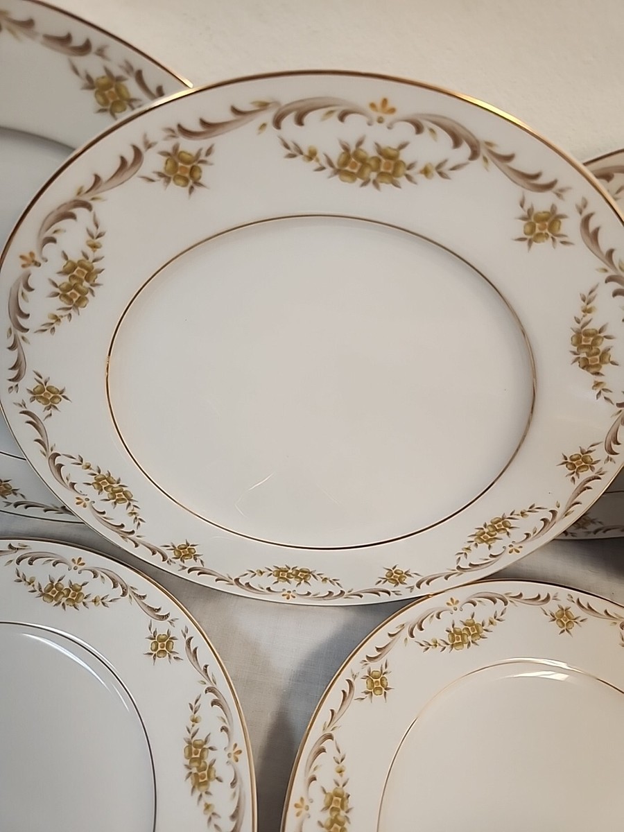 Vintage Four Crown JAPAN China (9) Cheltenham SALAD / LUNCH PLATES