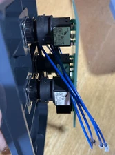 3 Idec HA-C1 Contact Blocks Key Lock Board Mounted In ZY1C-SS3433 3 Button Case