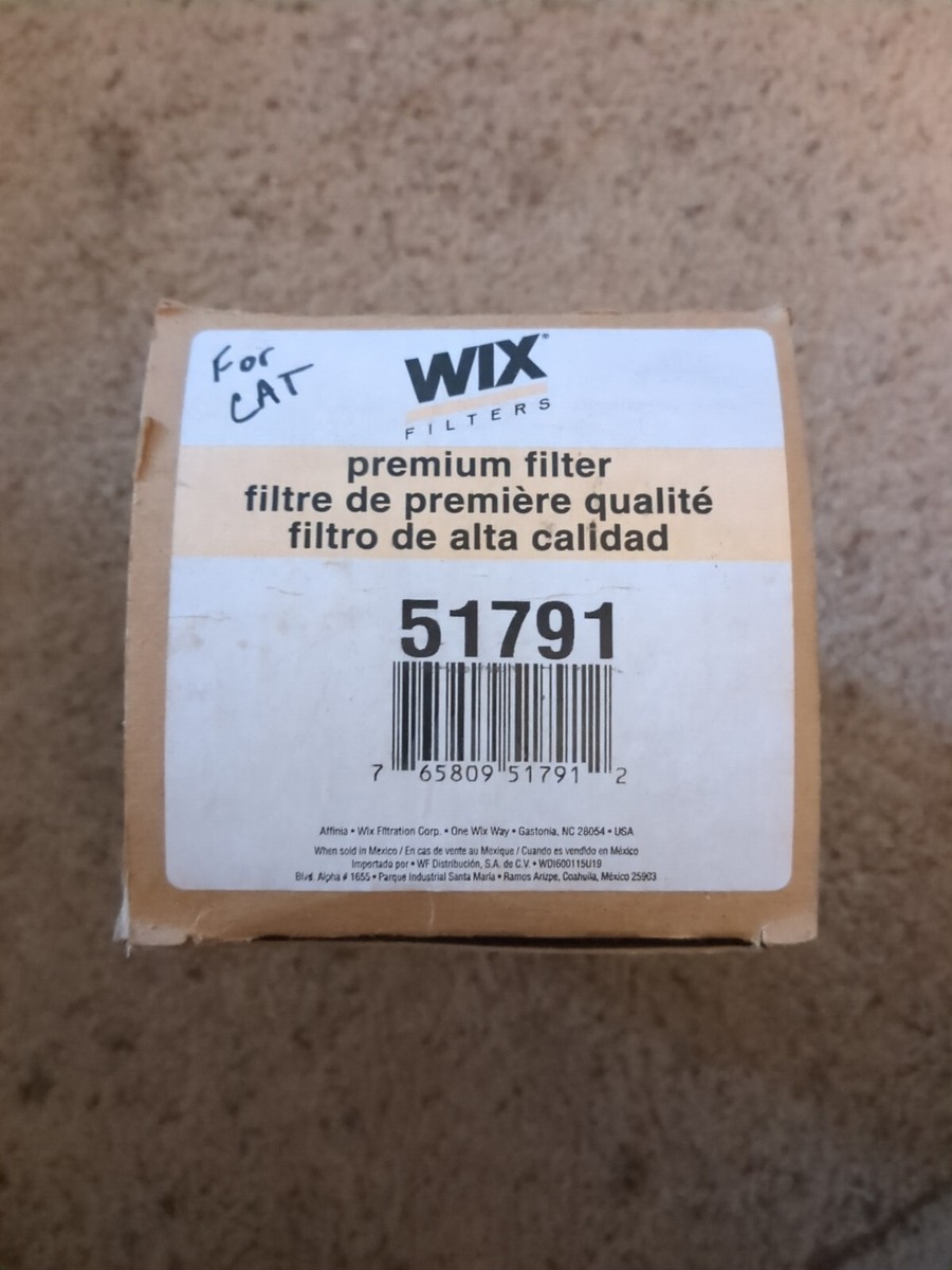 Engine Oil Filter Wix 51791 Cat | eBay