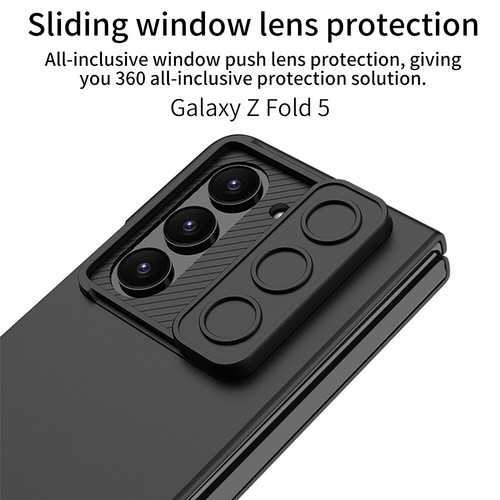 For Samsung Galaxy Z Fold 5 Full Body Case + Screen Protector Slide Camera Cover - Picture 2 of 12