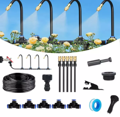 Systeme Irrigation Gazon 360° Curved Garden Drip Irrigation System Kit ...