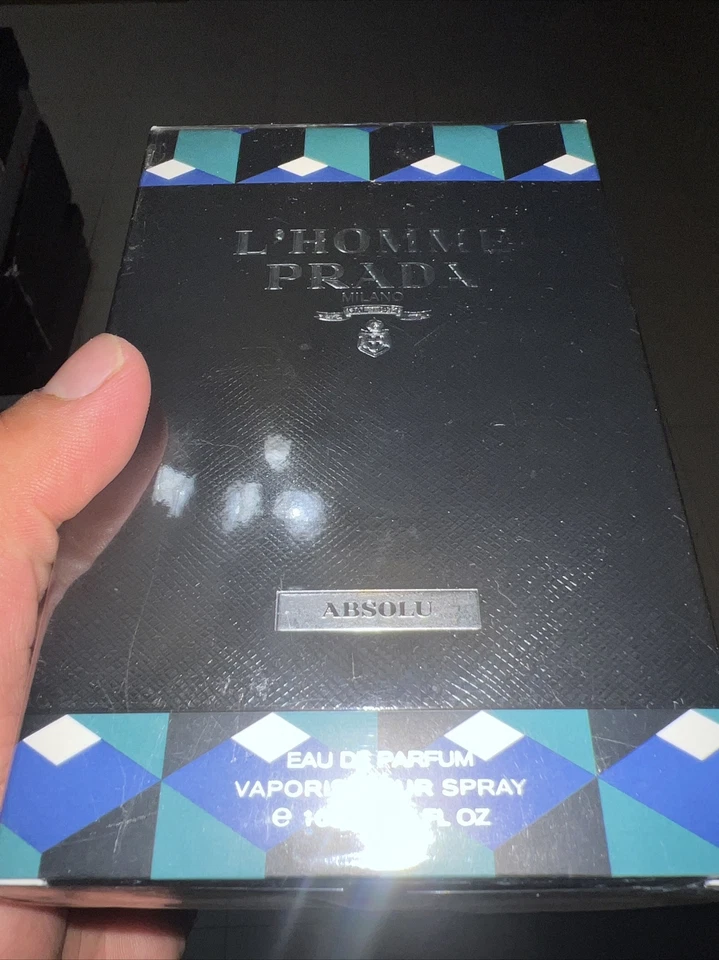 L’homme Prada Milano Absolu Edp 100ml New Rare Discontinued Sealed - Image 2 of 4