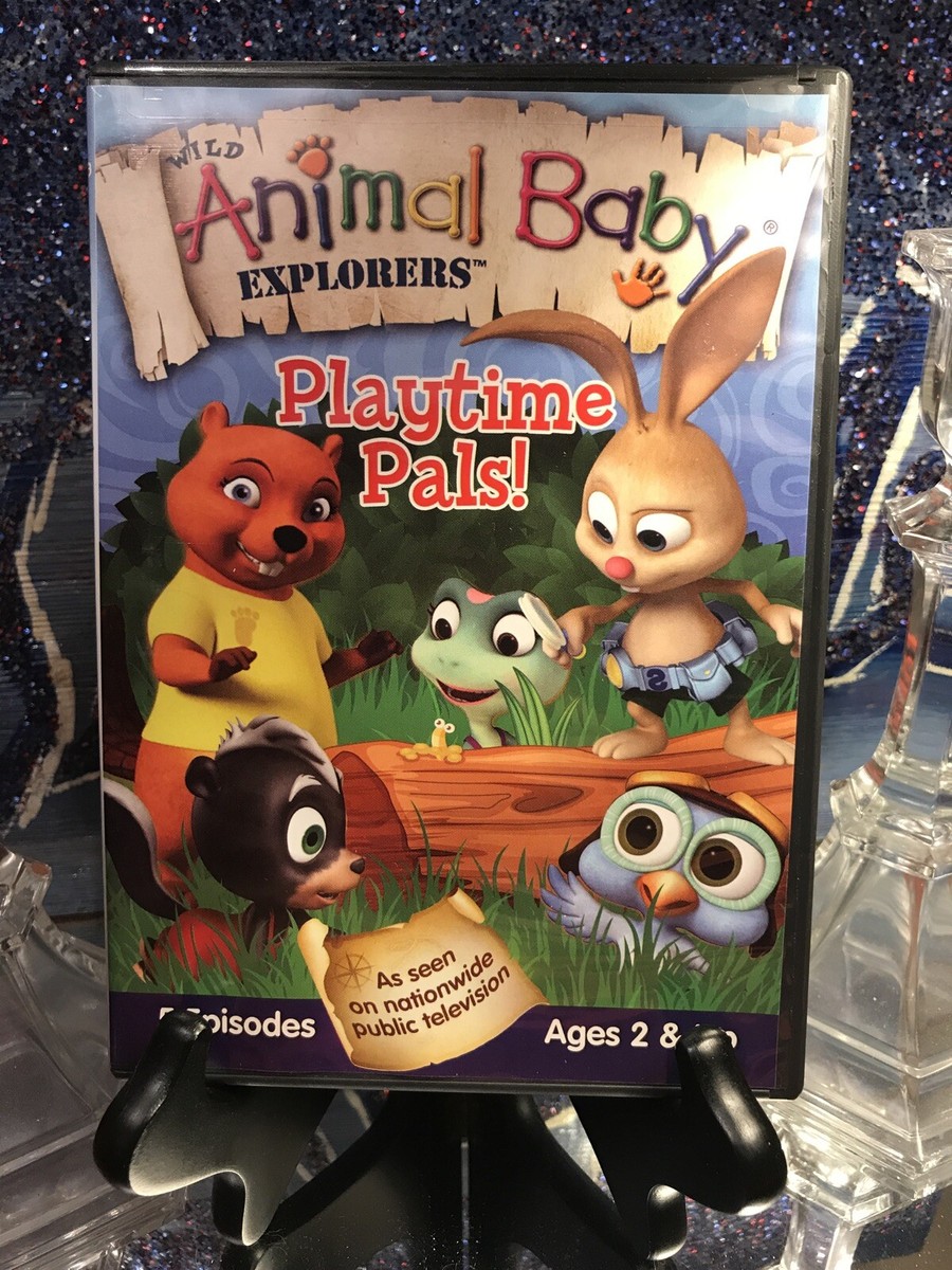 Wild Animal Baby Explorers Playtime Pals (2013, DVD) 5 Episodes