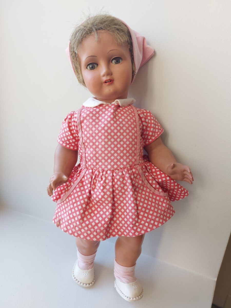 Ancienne Poupée Bella Sgdg – 35 Cm, Fabrication Française (occasion)