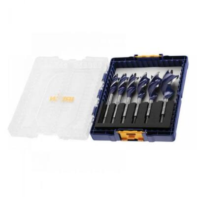 Irwin Blue Groove 6-teiliges Set Holz Speedbor Erdbohrer 16 mm-32 mm, IW4042202