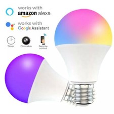 Bombilla LED Inteligente Multicolor WiFi 12W / Alexa Google / Garantía 2 años