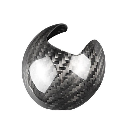 Carbon Fiber Gear Shift Knob Head Cover Trim for Audi A3 S3 2014-2018 2015 16 17 - Picture 4 of 6