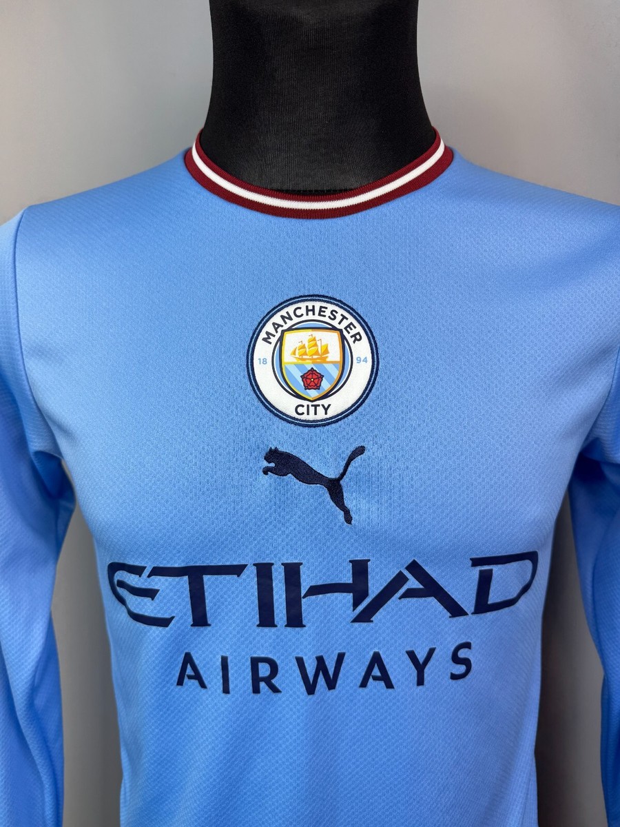 ウェア Puma Manchester City 2022/2023 Home Manchester City 20222023 Champions Home Football Shirt PUMA