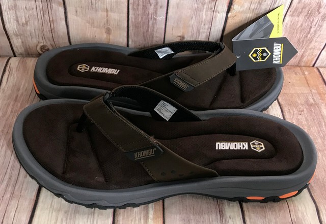 khombu mens flip flops