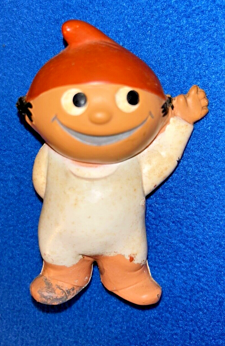 70's Mainzelmannchen ドイツ ビンテージ ソフビTOY 3個 Vintage