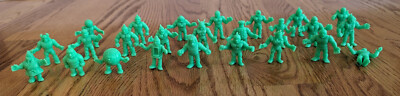 CHOOSE: Vintage M.U.S.C.L.E.  Men singles green Mattel Kinnikuman figures