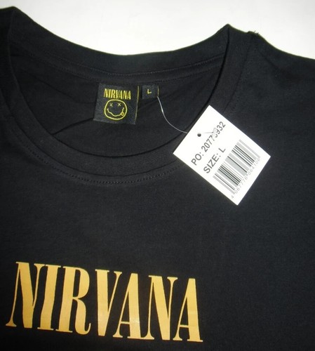 NIRVANA IN UTERO T-Shirt Herren Grundge Music Musik CD/LP-Cover L-2X Kurt Cobain - Bild 2 von 3
