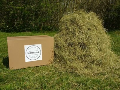 Box of Proper Farm Fresh Meadow/Timothy Hay for Guinea Pigs/Rabbits 7KG